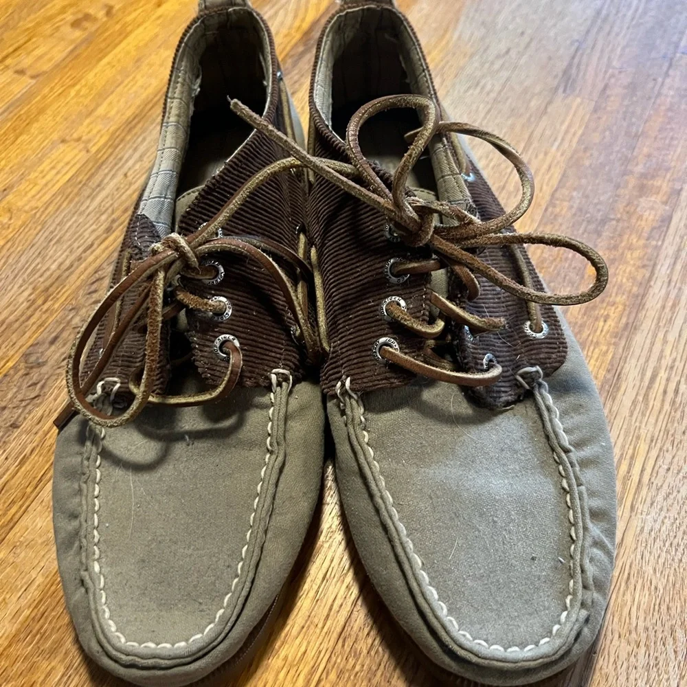 Sperry Men's Tan and Brown Boat Shoes‎